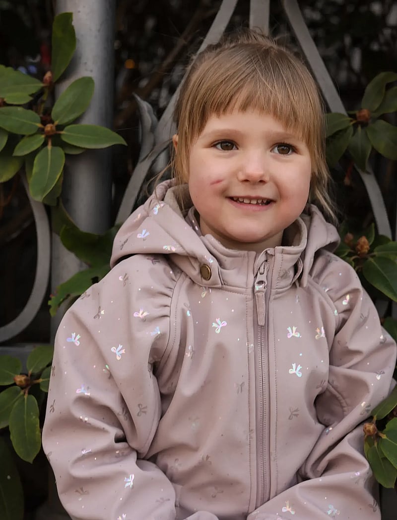 mikk-line - Softshell Jacket AOP - softshelljackor - bow foil aop - 4