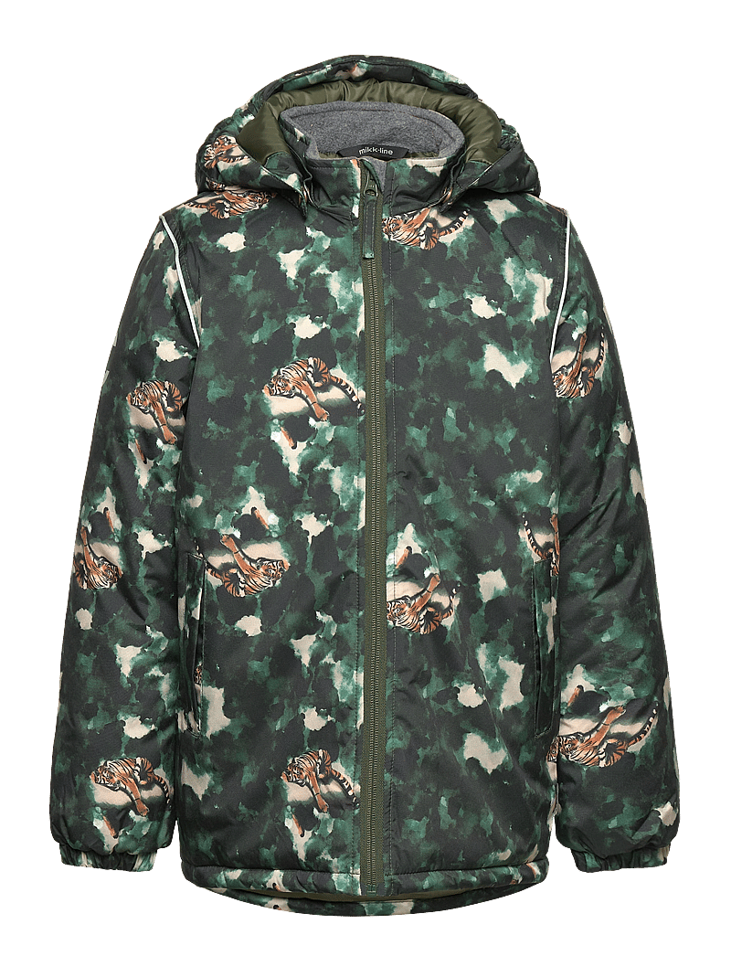 mikk-line - Winter Jacket AOP - daunen- und steppjacken - duffel bag - 0