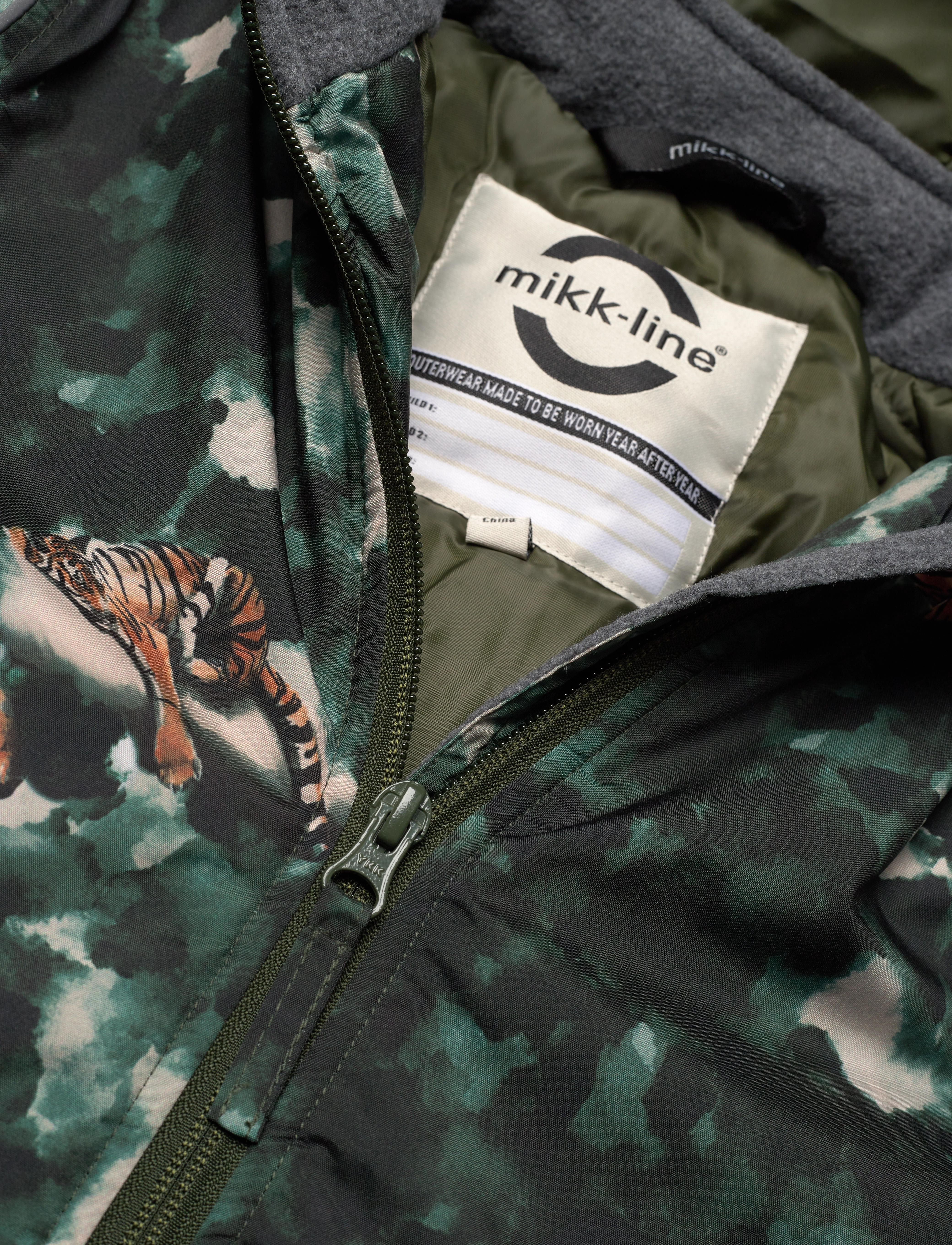 mikk-line - Winter Jacket AOP - vinterjackor - duffel bag - 2