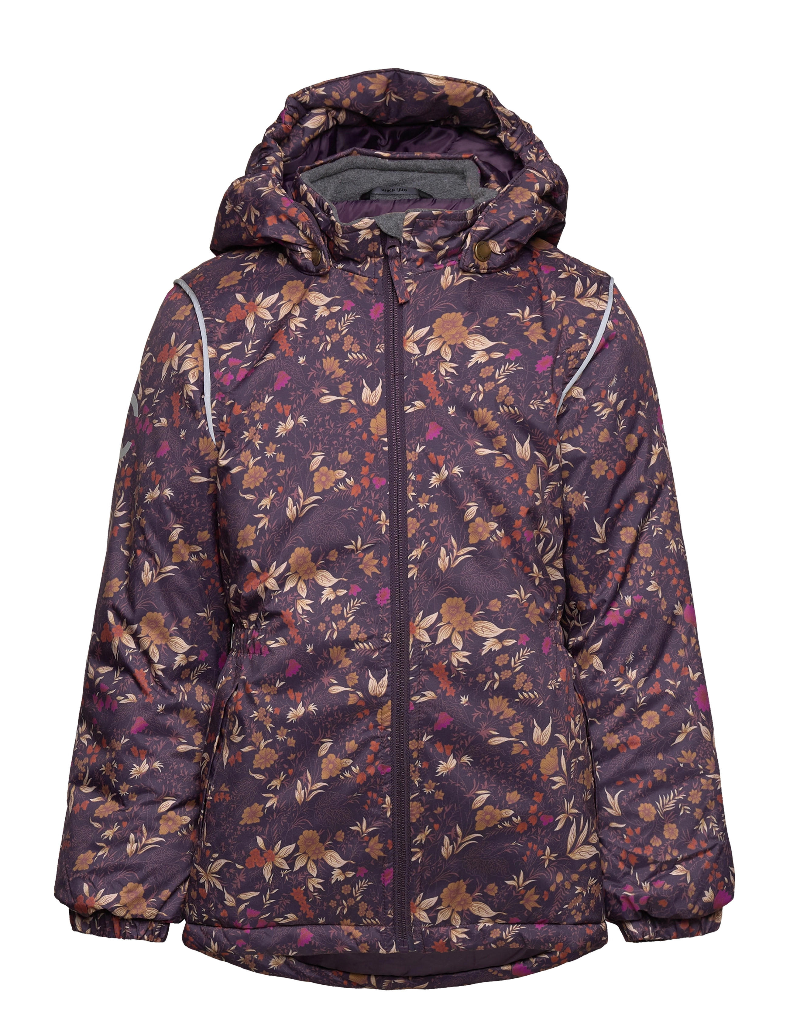 mikk-line Winter Jacket Aop, 80, Jackets & Coats, Lila - Jackets, Kinder