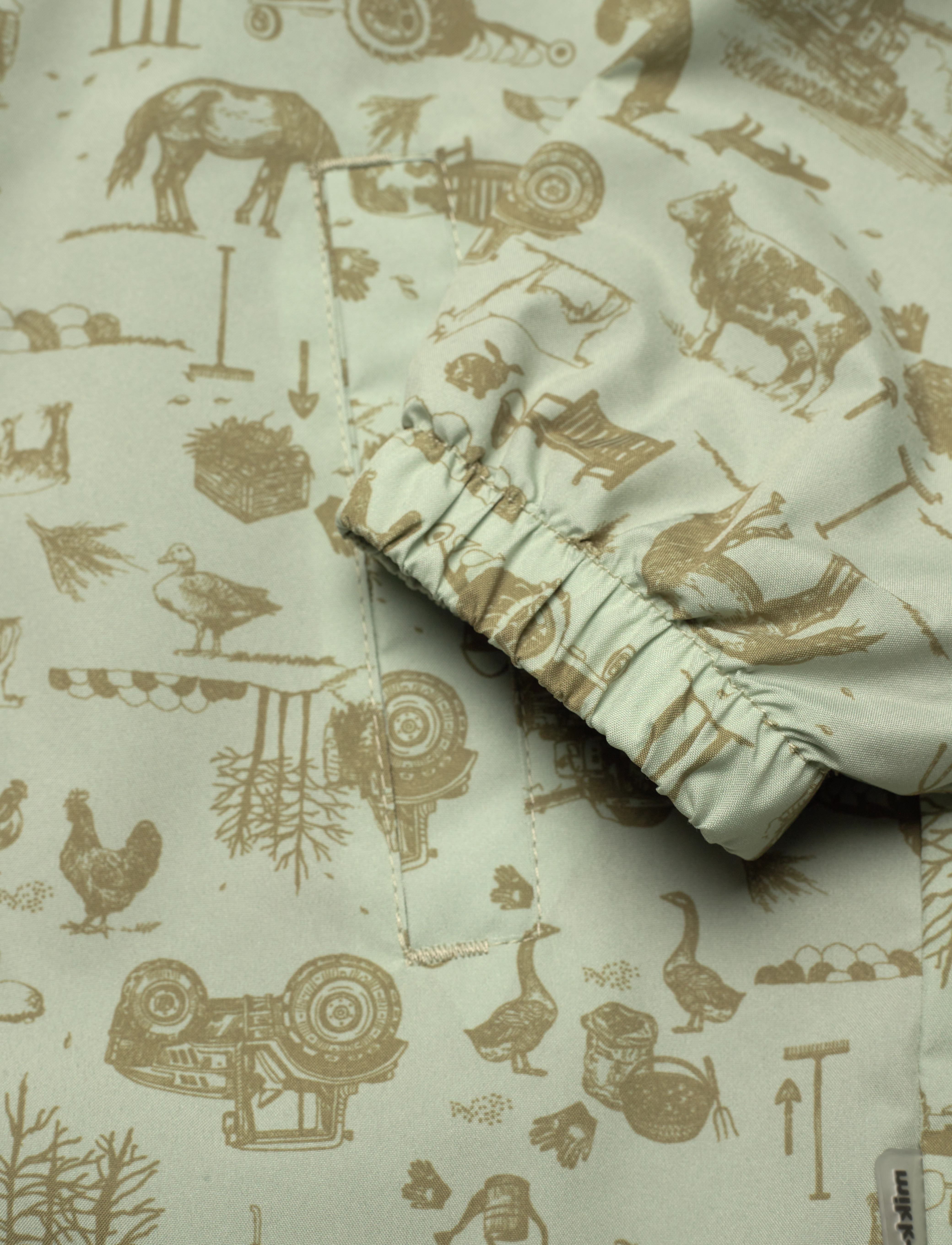 mikk-line - Summer Jacket AOP - vasaras piedāvājumi - desert sage - 4