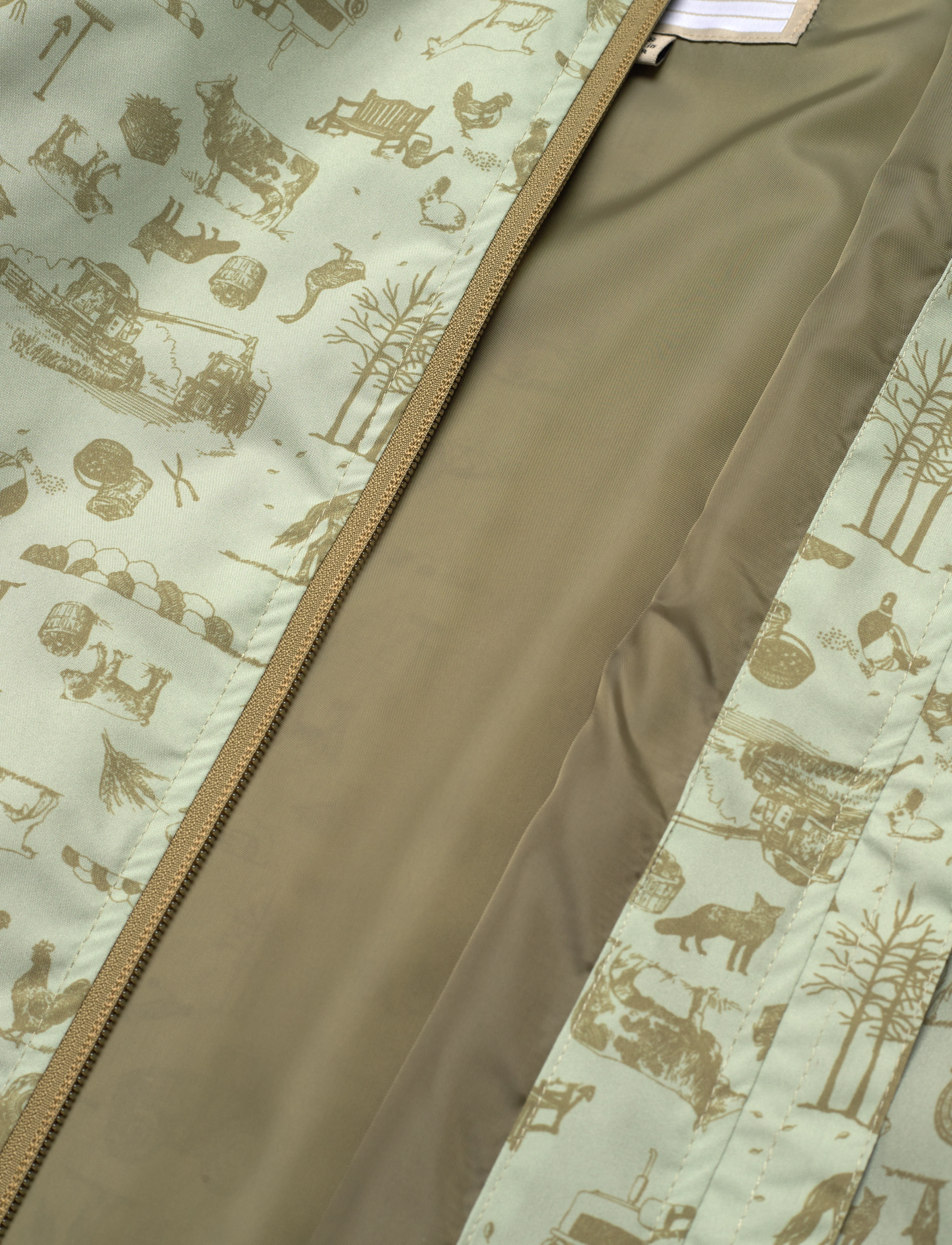 mikk-line - Summer Jacket AOP - vasaras piedāvājumi - desert sage - 5