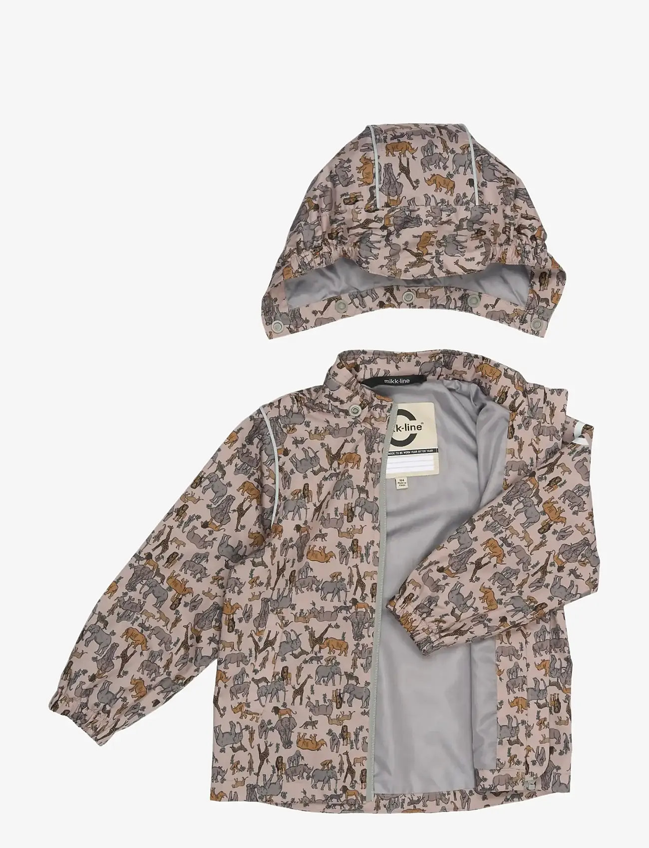 mikk-line - Summer Jacket AOP - gode sommertilbud - zoo aop - 3