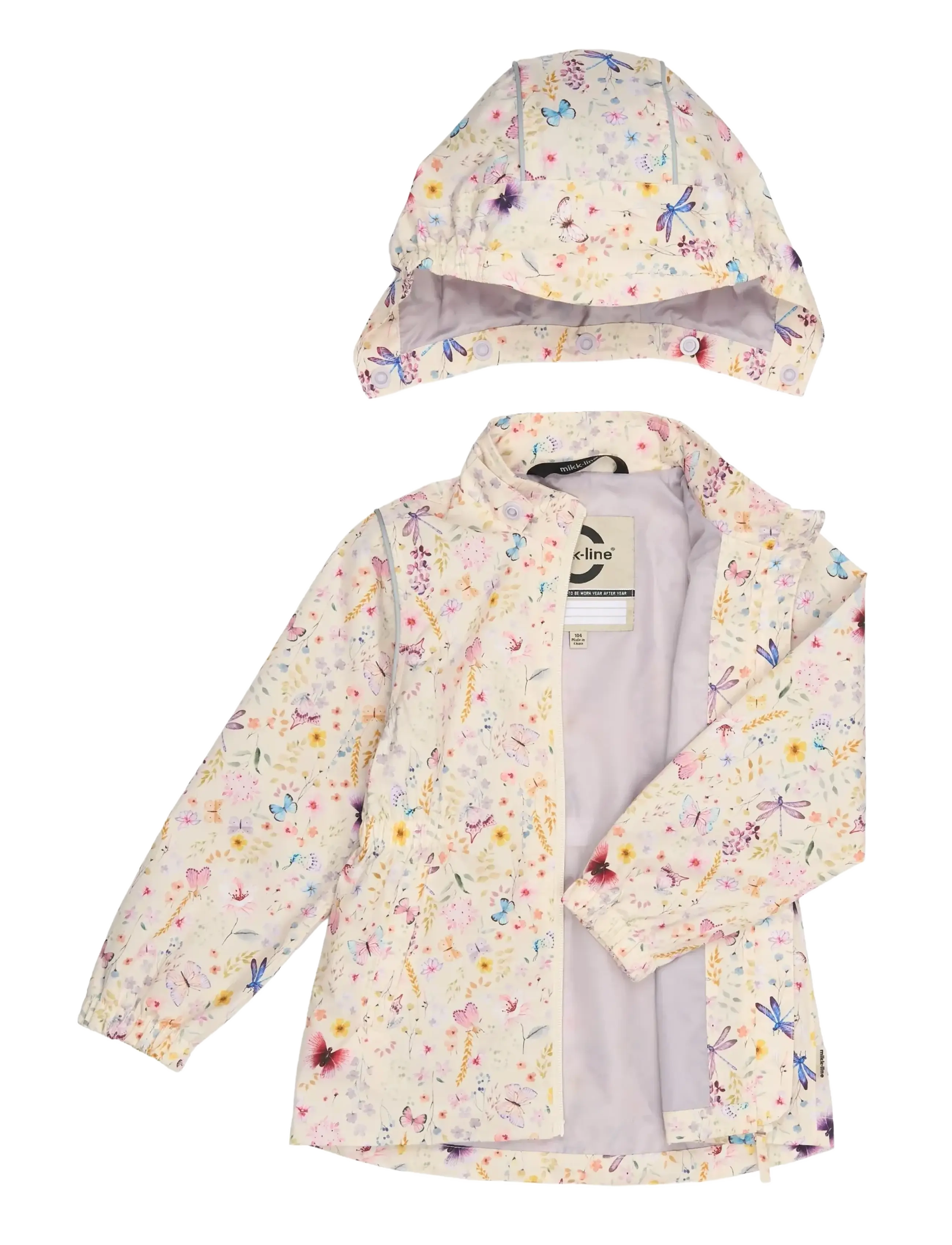 mikk-line - Summer Jacket AOP - kevadjakid - butterfly aop - 2