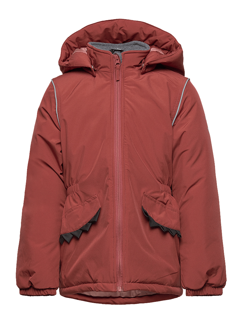 mikk-line - Winter Jacket 3D - skidjackor - henna - 0