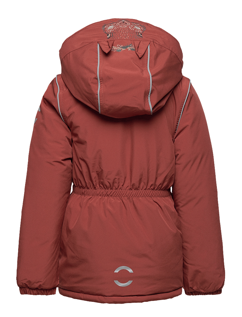 mikk-line - Winter Jacket 3D - skidjackor - henna - 1