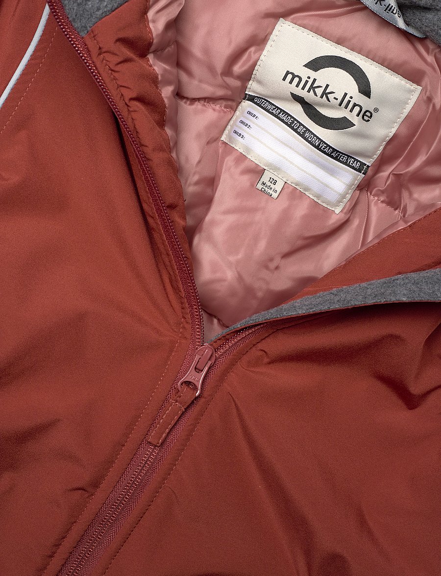 mikk-line - Winter Jacket 3D - suusajoped - henna - 2