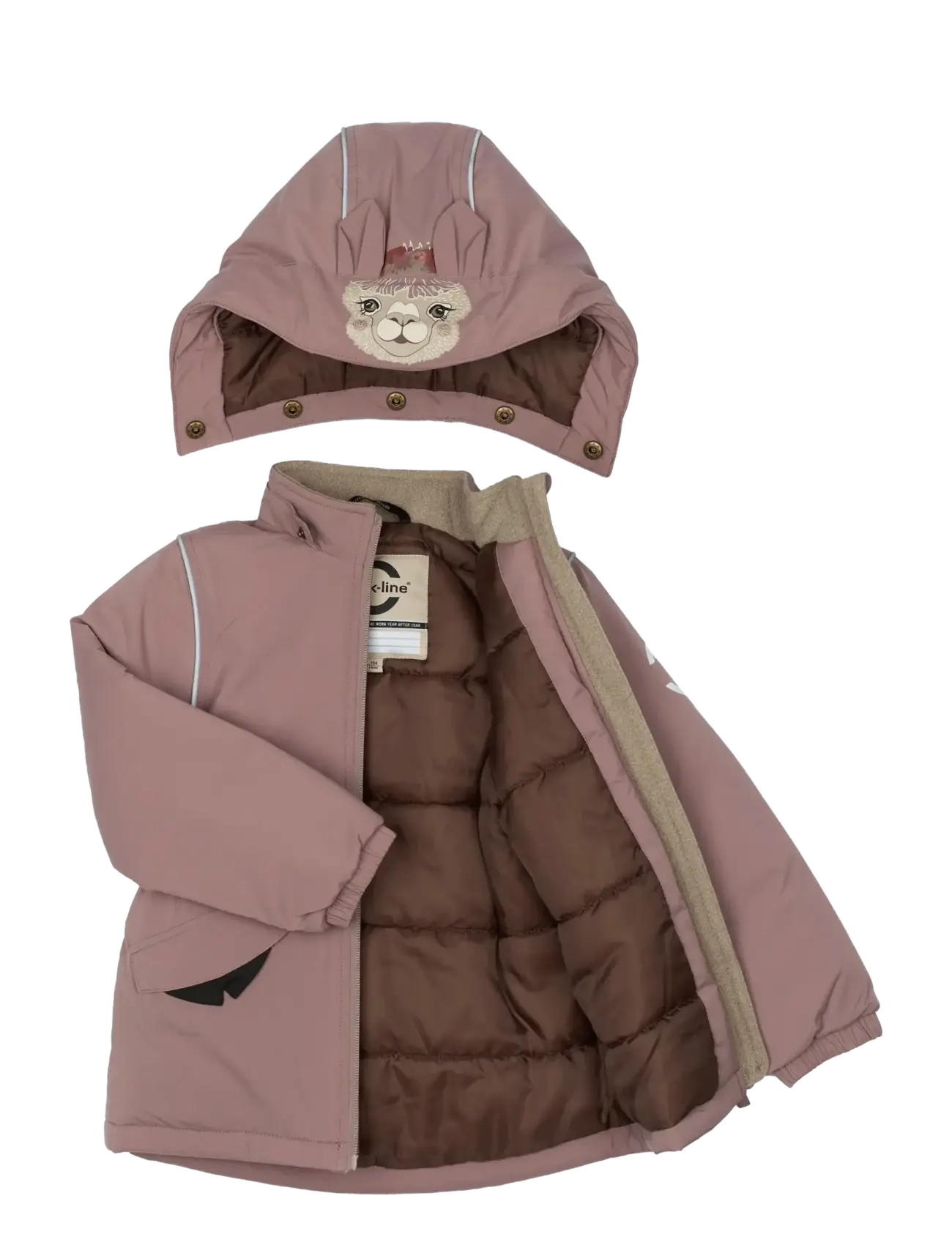 mikk-line - Winter Jacket 3D - skijakker - twilight mauve - 2