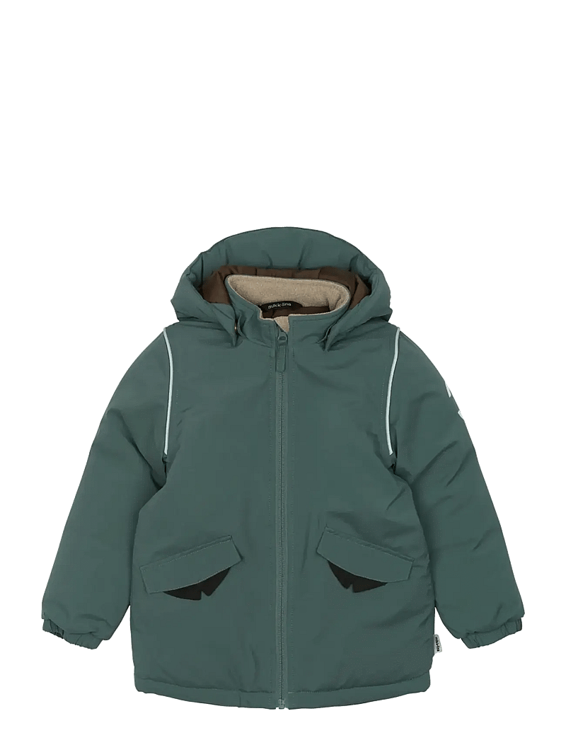 mikk-line - Winter Jacket 3D - puhvis ja polsterdatud - balsam green - 0