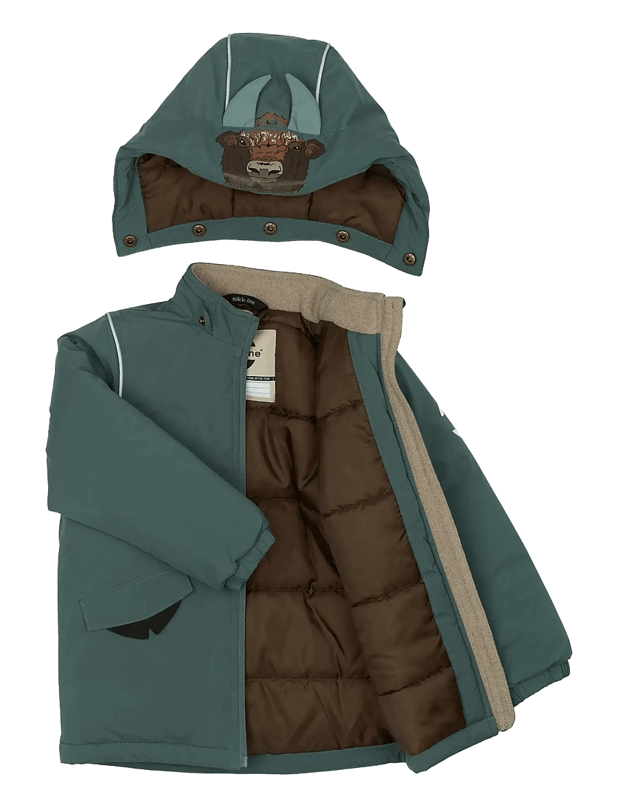 mikk-line - Winter Jacket 3D - soojad ja polsterdatud - balsam green - 2