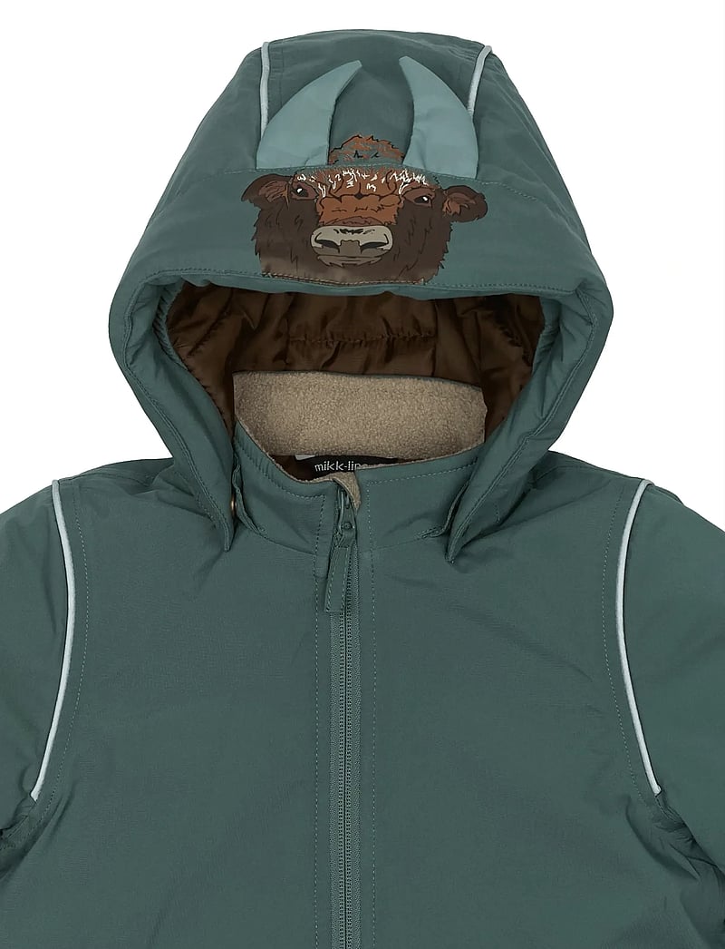 mikk-line - Winter Jacket 3D - puhvis ja polsterdatud - balsam green - 3