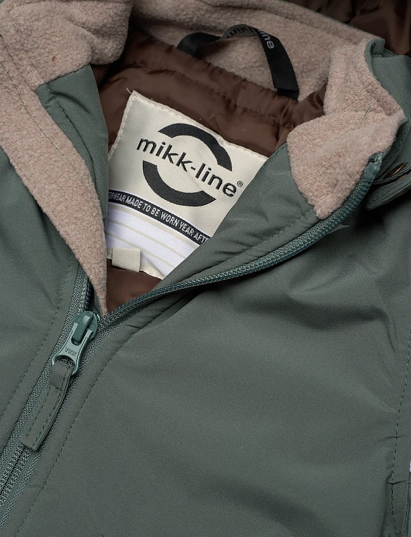 mikk-line - Winter Jacket 3D - puhvis ja polsterdatud - balsam green - 3