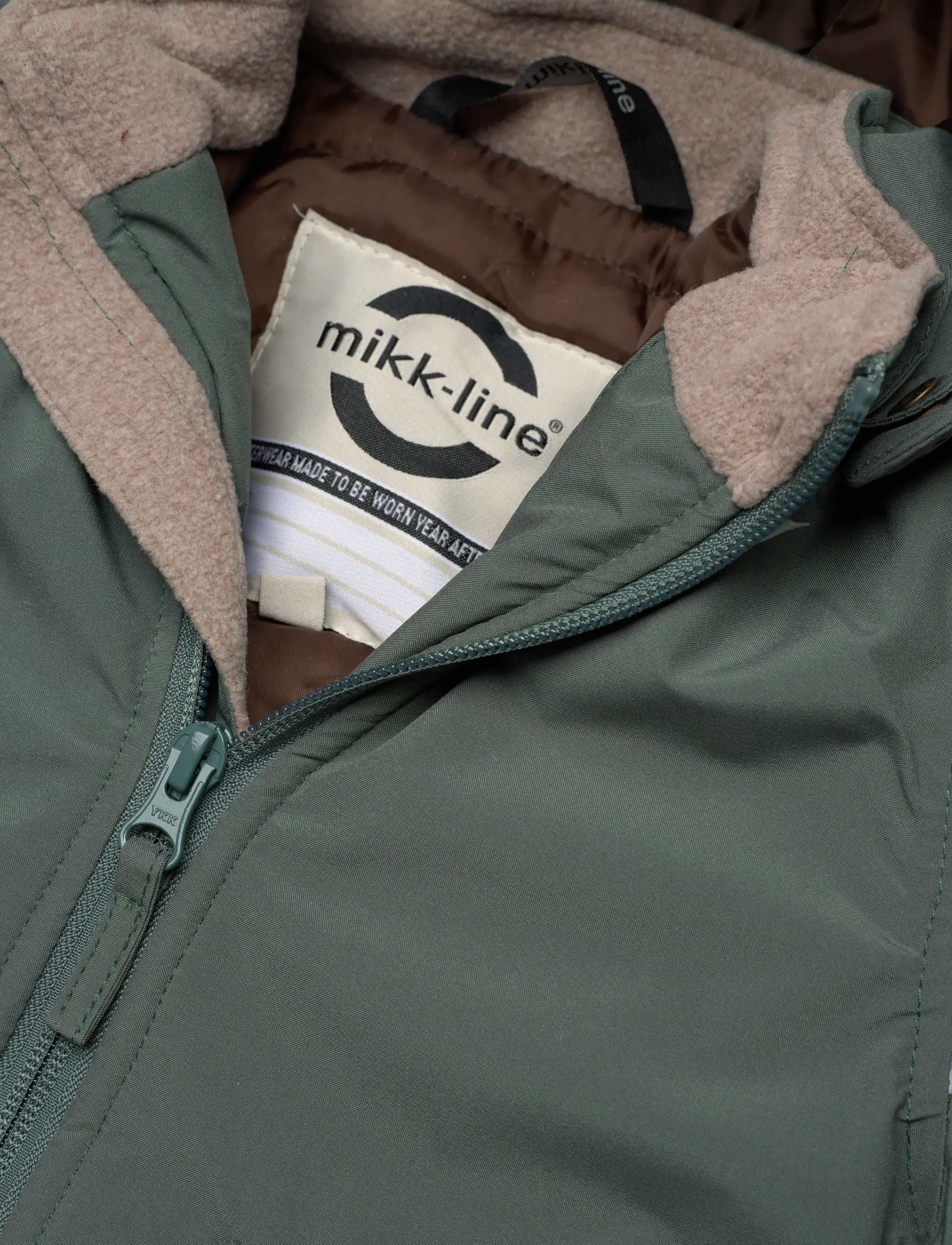 mikk-line - Winter Jacket 3D - vinterjakker - balsam green - 3