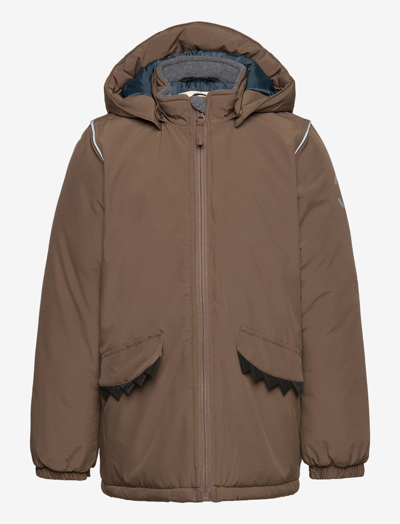 mikk-line - Winter Jacket 3D - lapsed - chocolate chip - 0