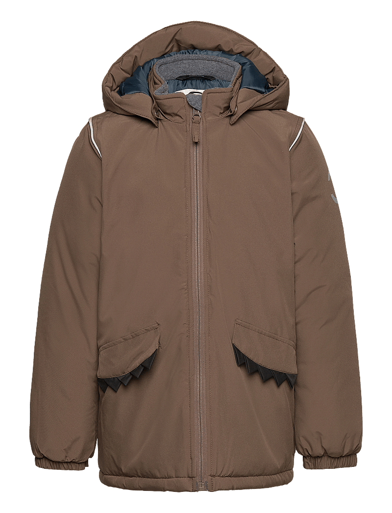 mikk-line - Winter Jacket 3D - daunen- und steppjacken - chocolate chip - 1