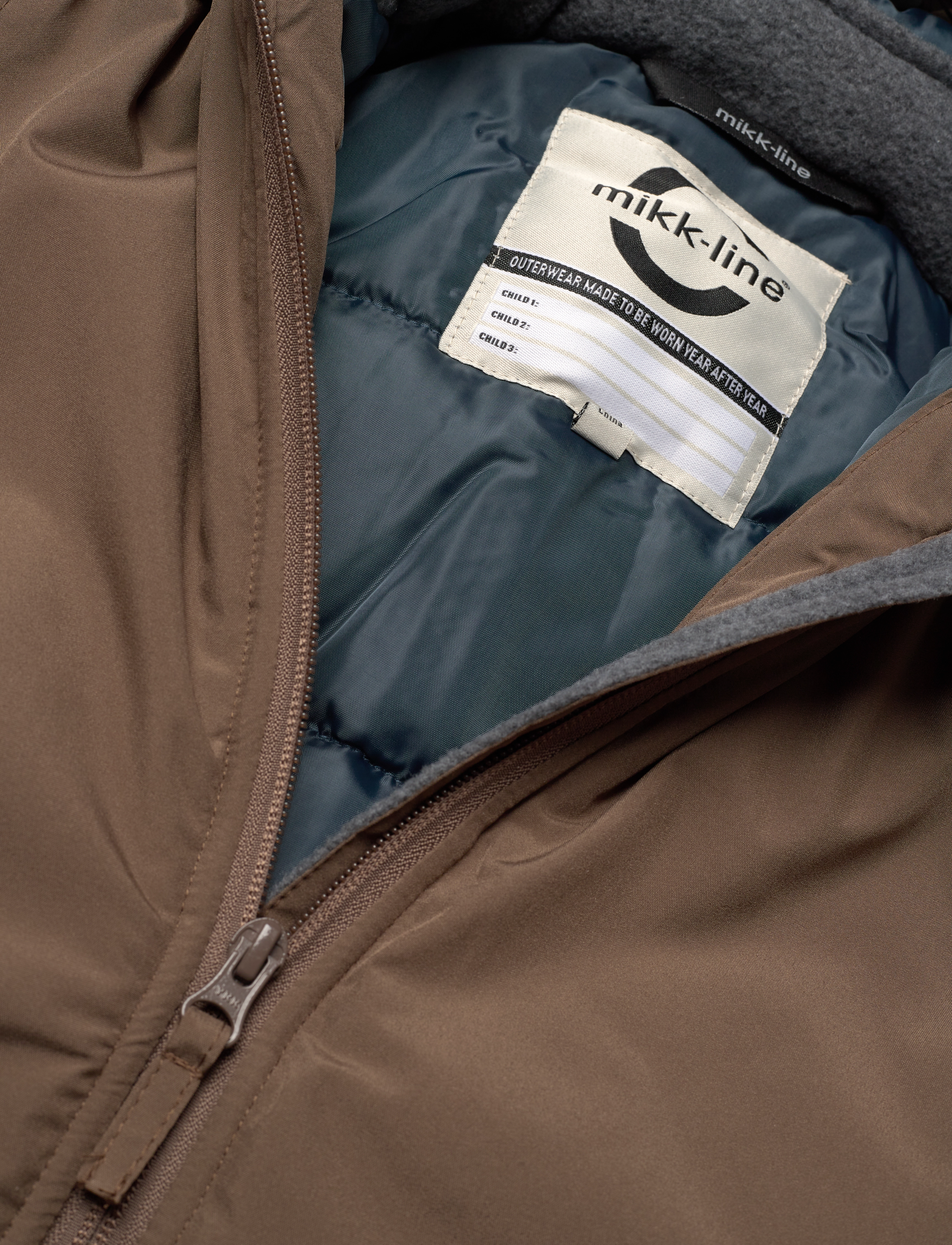 mikk-line - Winter Jacket 3D - winterjacken - chocolate chip - 3