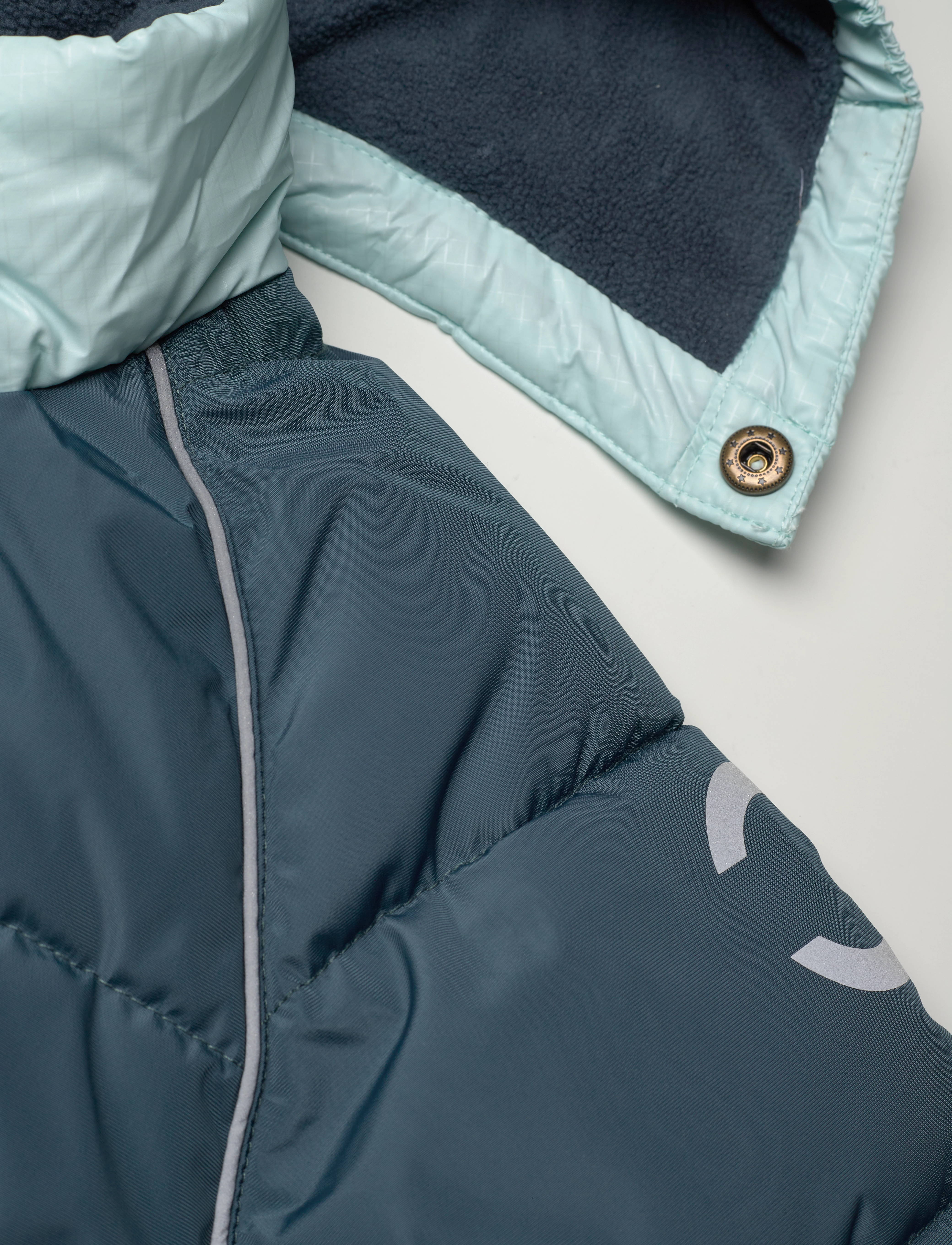 mikk-line - Glow in the Dark Jacket - winterjacken - orion blue - 3