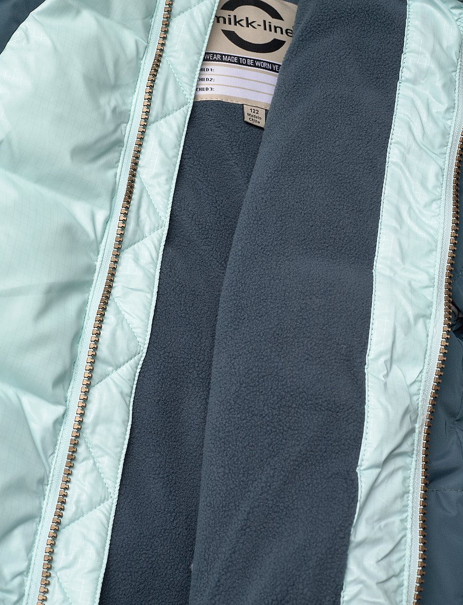 mikk-line - Glow in the Dark Jacket - daunen- und steppjacken - orion blue - 5