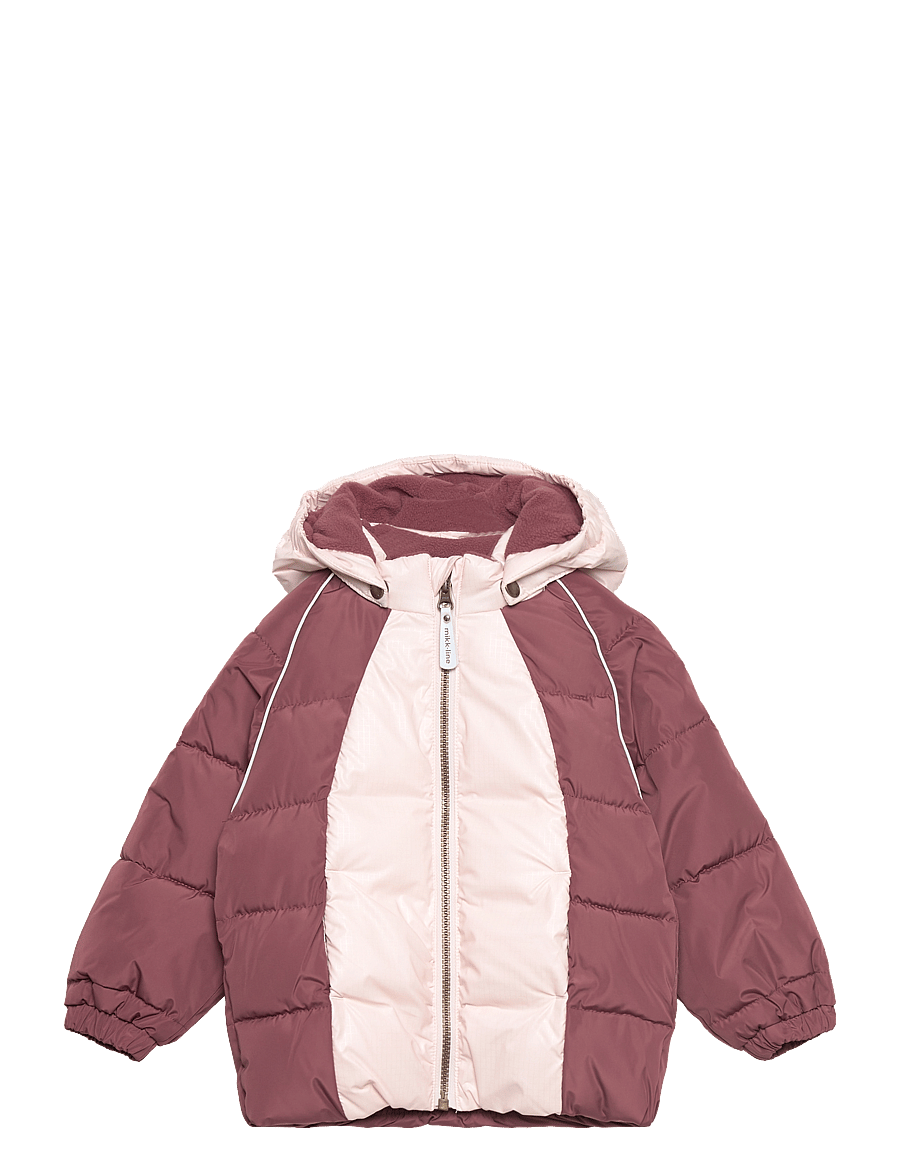 mikk-line - Glow in the Dark Jacket - soojad ja polsterdatud - rose brown - 1
