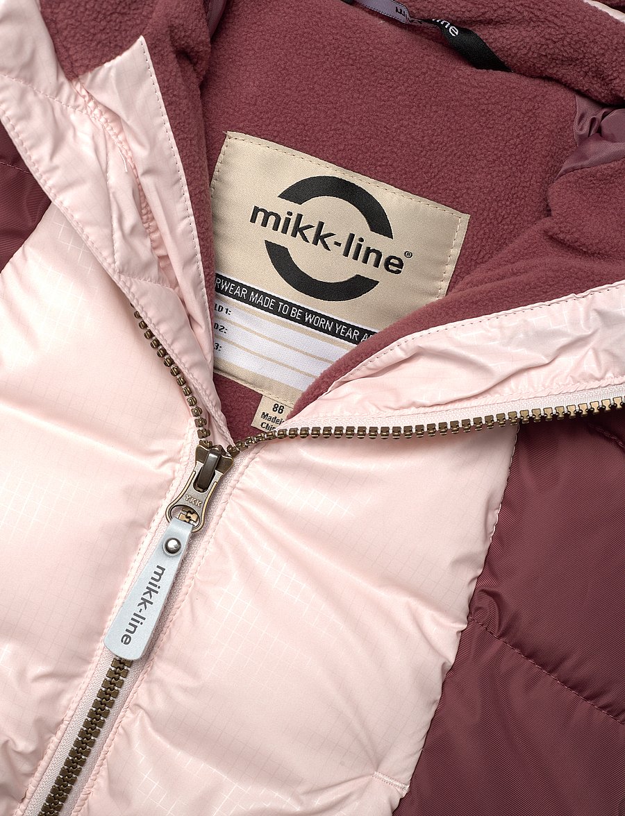 mikk-line - Glow in the Dark Jacket - soojad ja polsterdatud - rose brown - 3