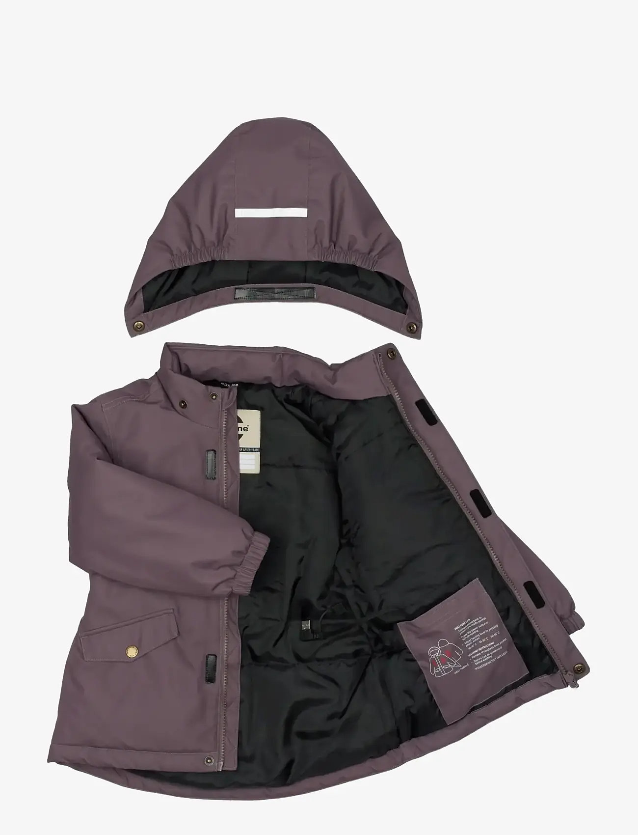 mikk-line - Heating Jacket - børn - sparrow - 2