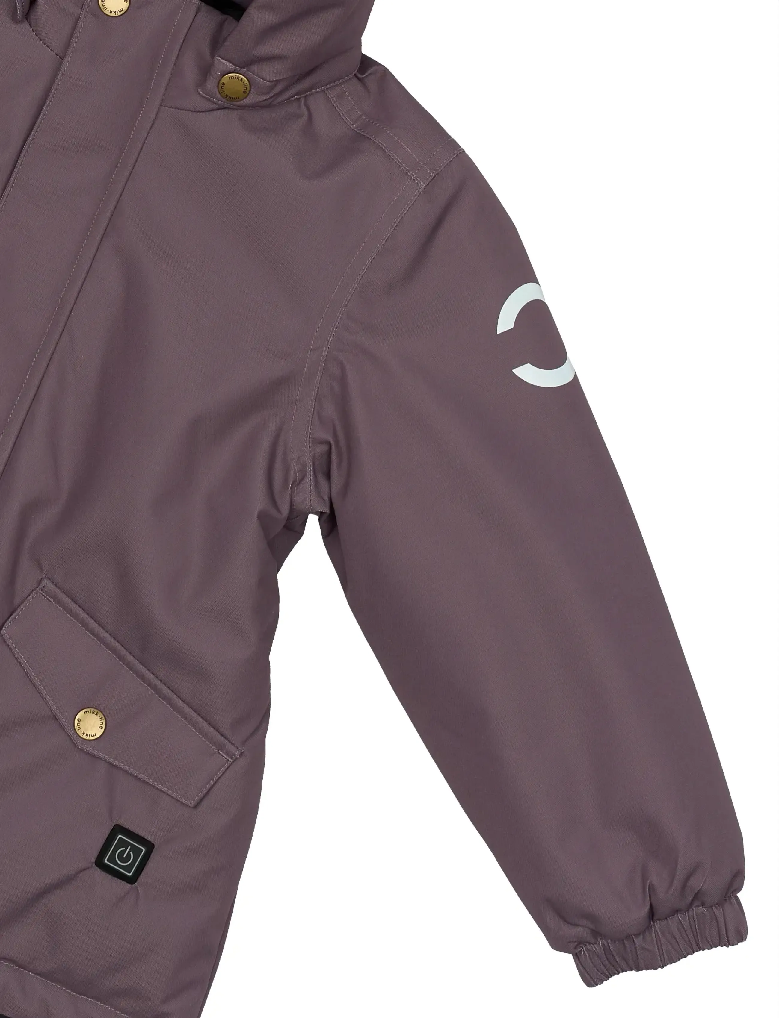 mikk-line - Heating Jacket - daunen- und steppjacken - sparrow - 4
