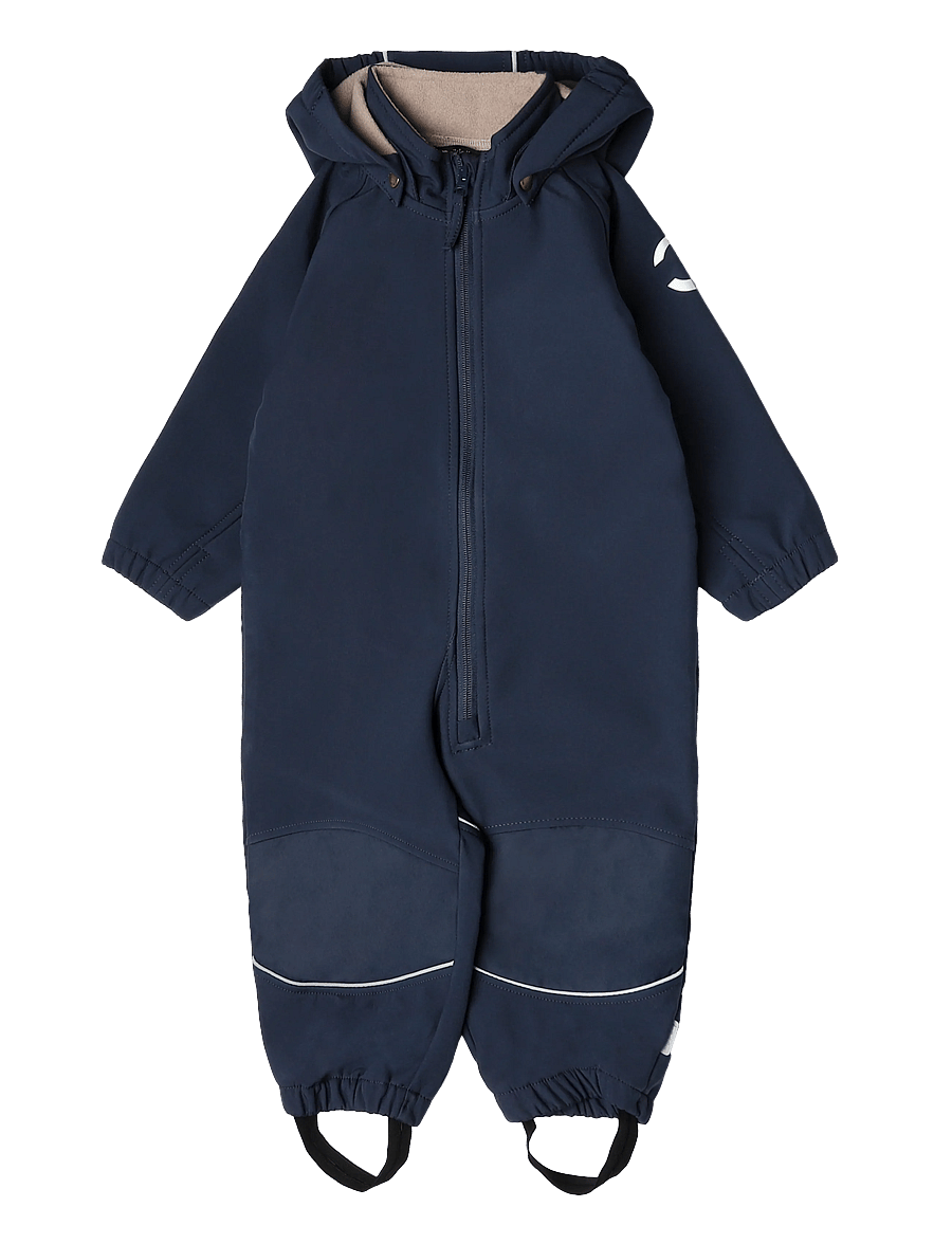 mikk-line - Softshell Suit Uni - softshell-overalls - blue nights - 0