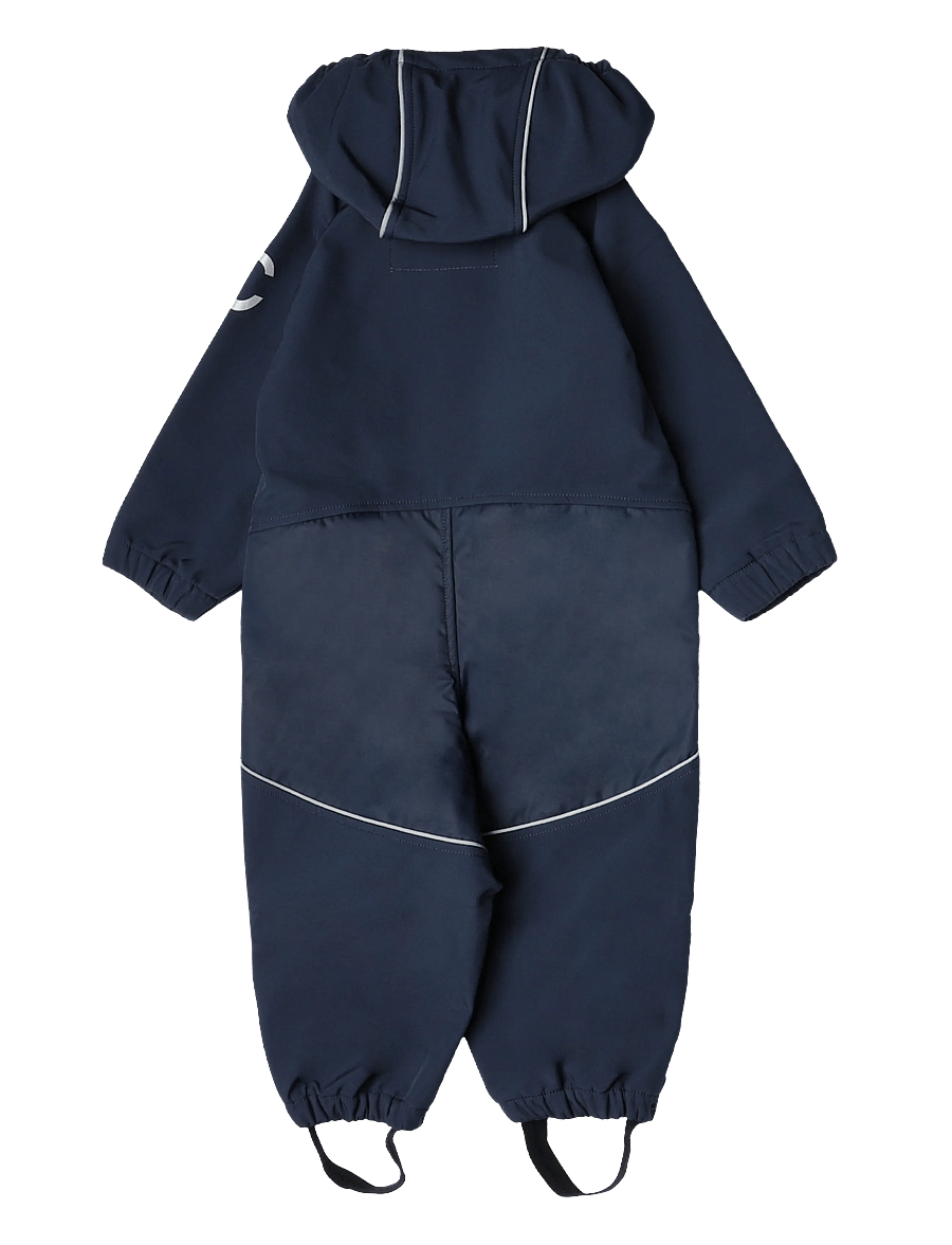mikk-line - Softshell Suit Uni - softshell-overalls - blue nights - 1