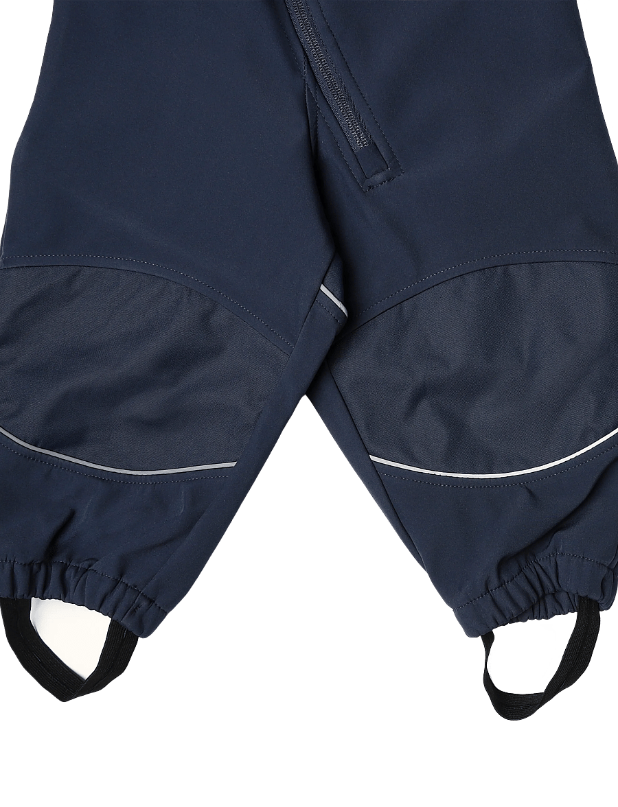 mikk-line - Softshell Suit Uni - softshell-overalls - blue nights - 3