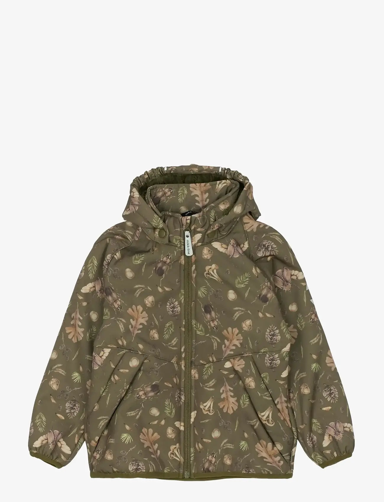 mikk-line - Teddy Softshell Jacket - fall jackets - burnt olive - 0