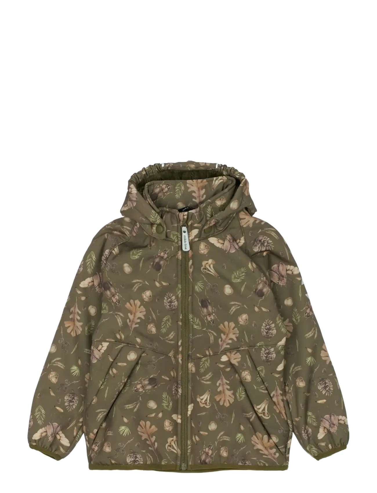 mikk-line Teddy Softshell Jacket - Softshells - BURNT OLIVE / khaki/green