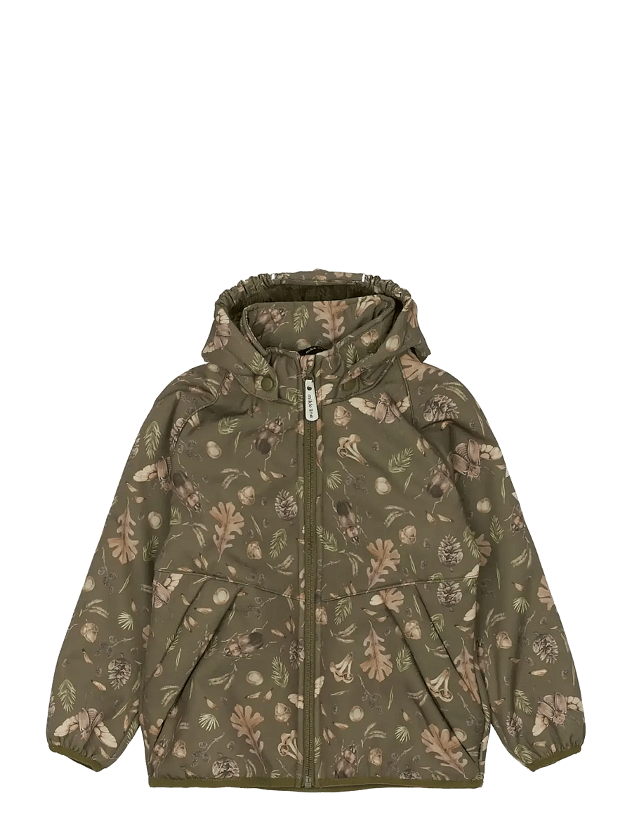 mikk-line - Teddy Softshell Jacket - softshell-jacken - burnt olive - 0