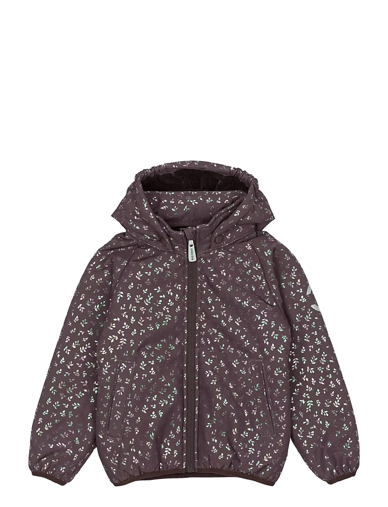 mikk-line - Teddy Softshell Jacket with Waist - softshell jakid - raisin - 0