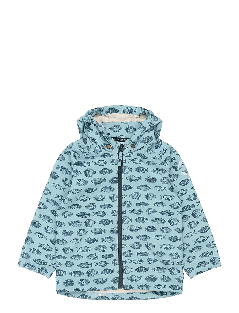 mikk-line - Softshell Jacket AOP - softshell jackets - fish aop - 1