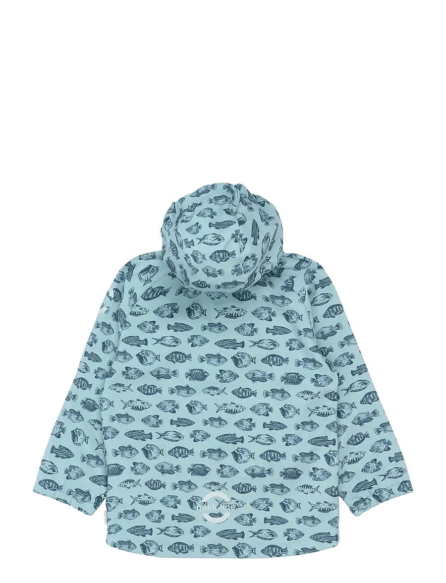 mikk-line - Softshell Jacket AOP - softshelljackor - fish aop - 2