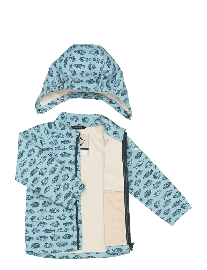 mikk-line - Softshell Jacket AOP - softshelljackor - fish aop - 3