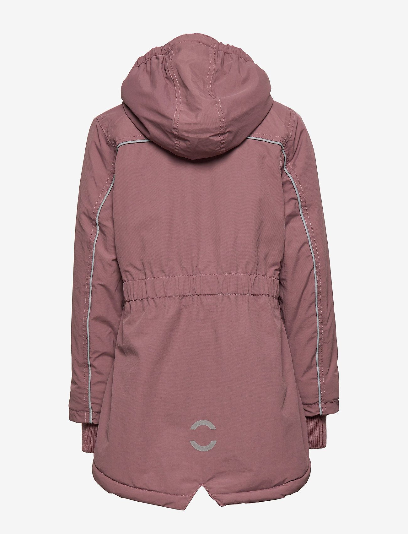 Mikk-Line - NYLON Girls Long Coat - rose taupe - 3