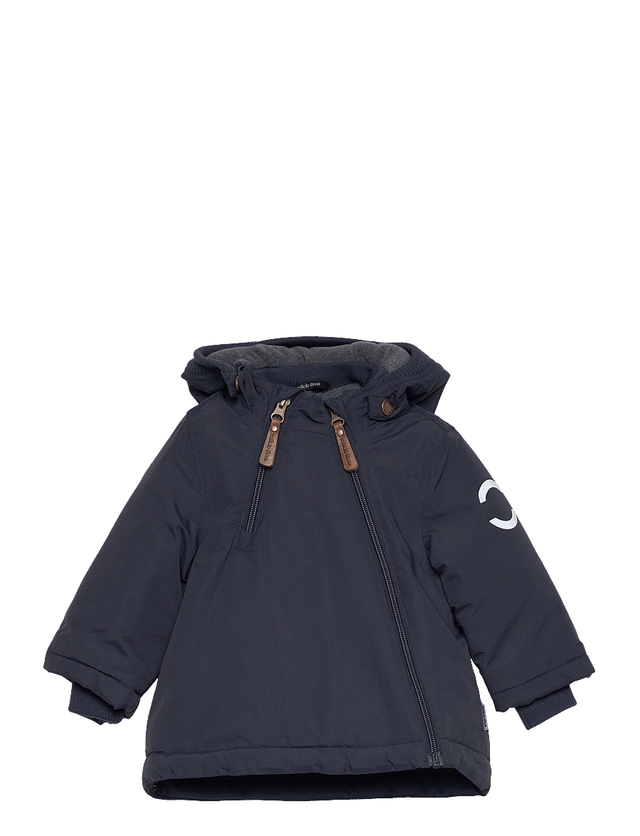 mikk-line - Nylon Baby Jacket - Solid - daunen- und steppjacken - blue nights - 1