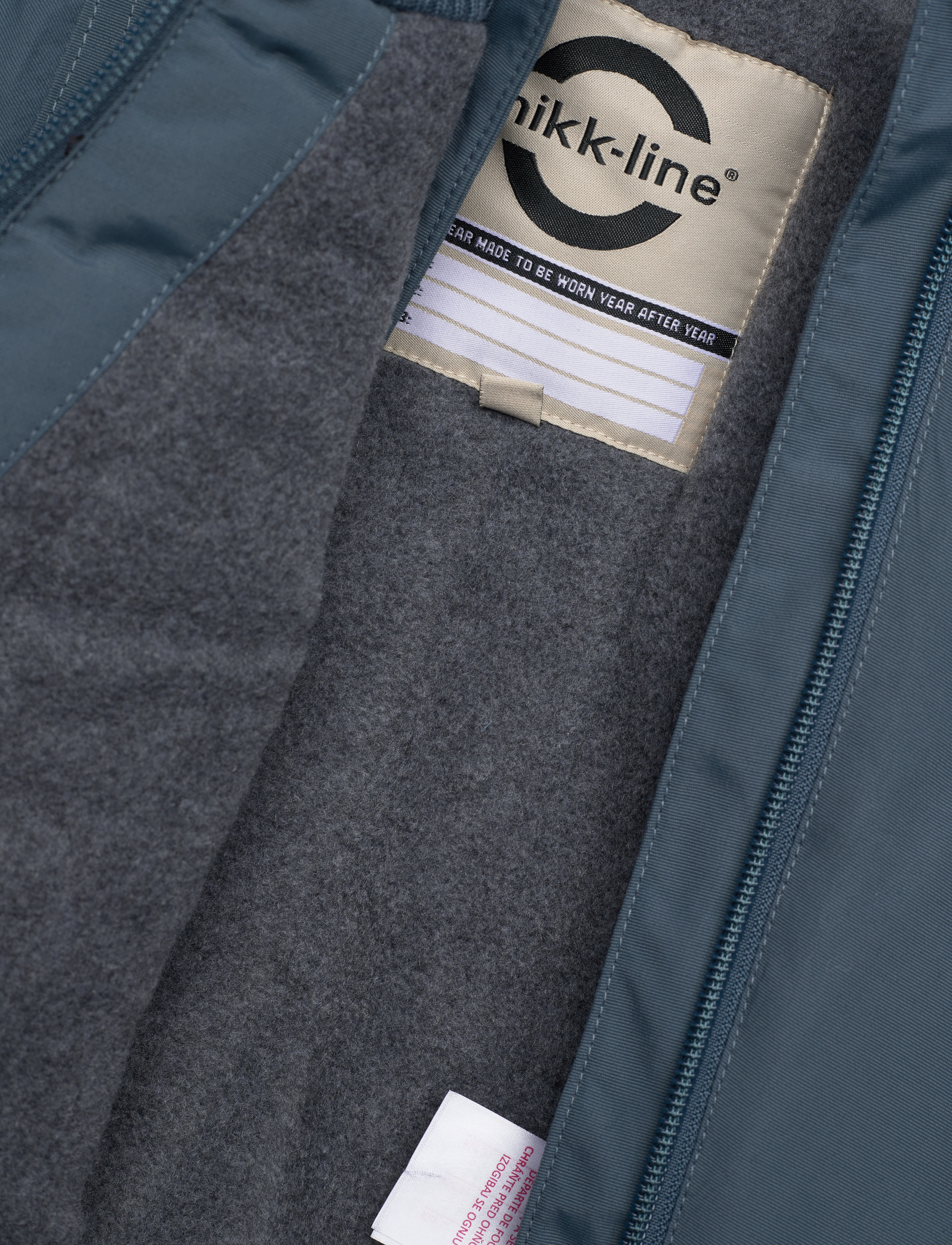 mikk-line - Nylon Baby Jacket - Solid - winterjacken - orion blue - 5