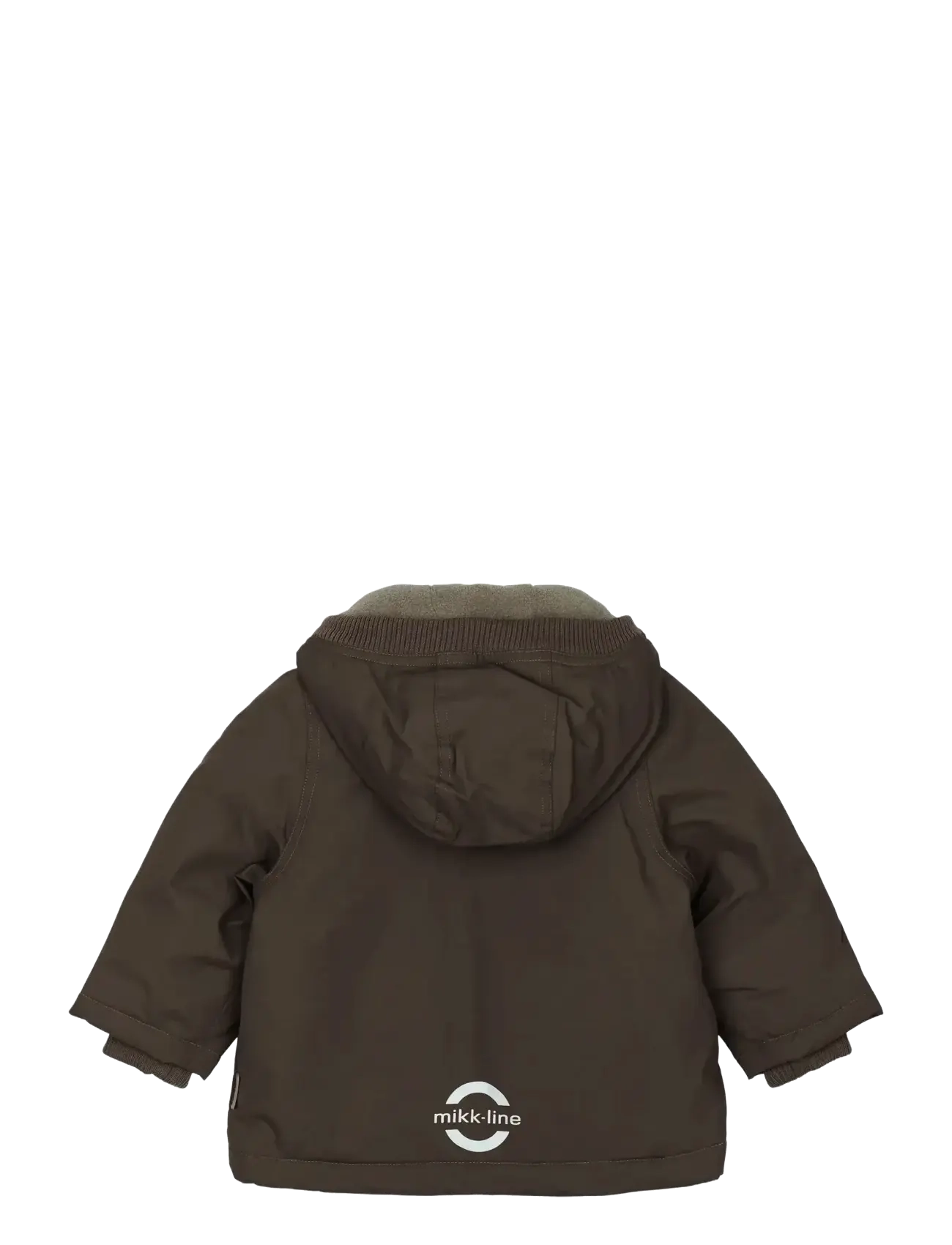mikk-line - Nylon Baby Jacket - Solid - winterjacken - raisin - 1