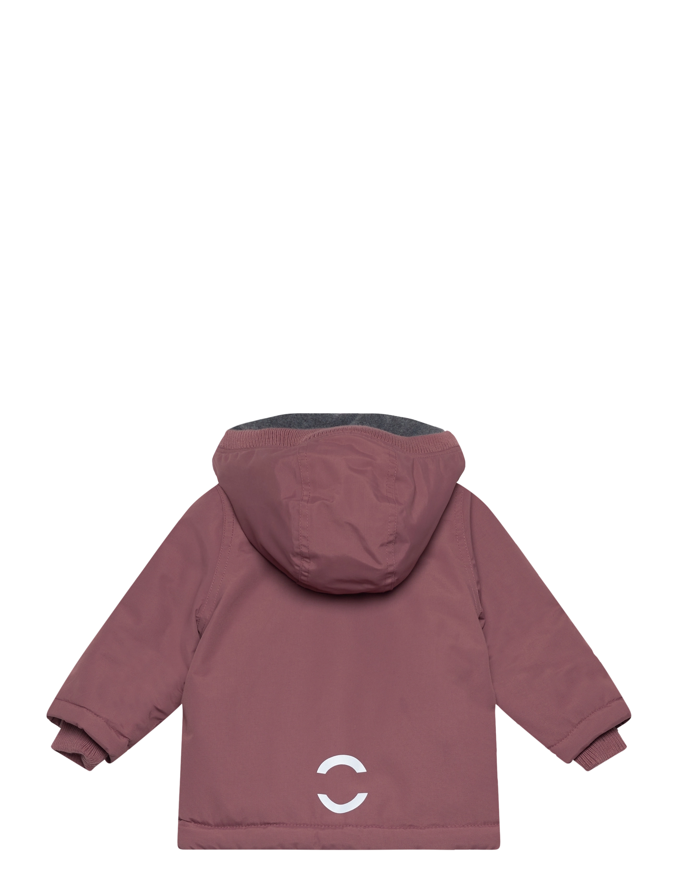 mikk-line - Nylon Baby Jacket - Solid - vinterjakker - rose brown - 1