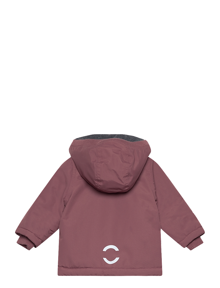mikk-line - Nylon Baby Jacket - Solid - daunen- und steppjacken - rose brown - 1