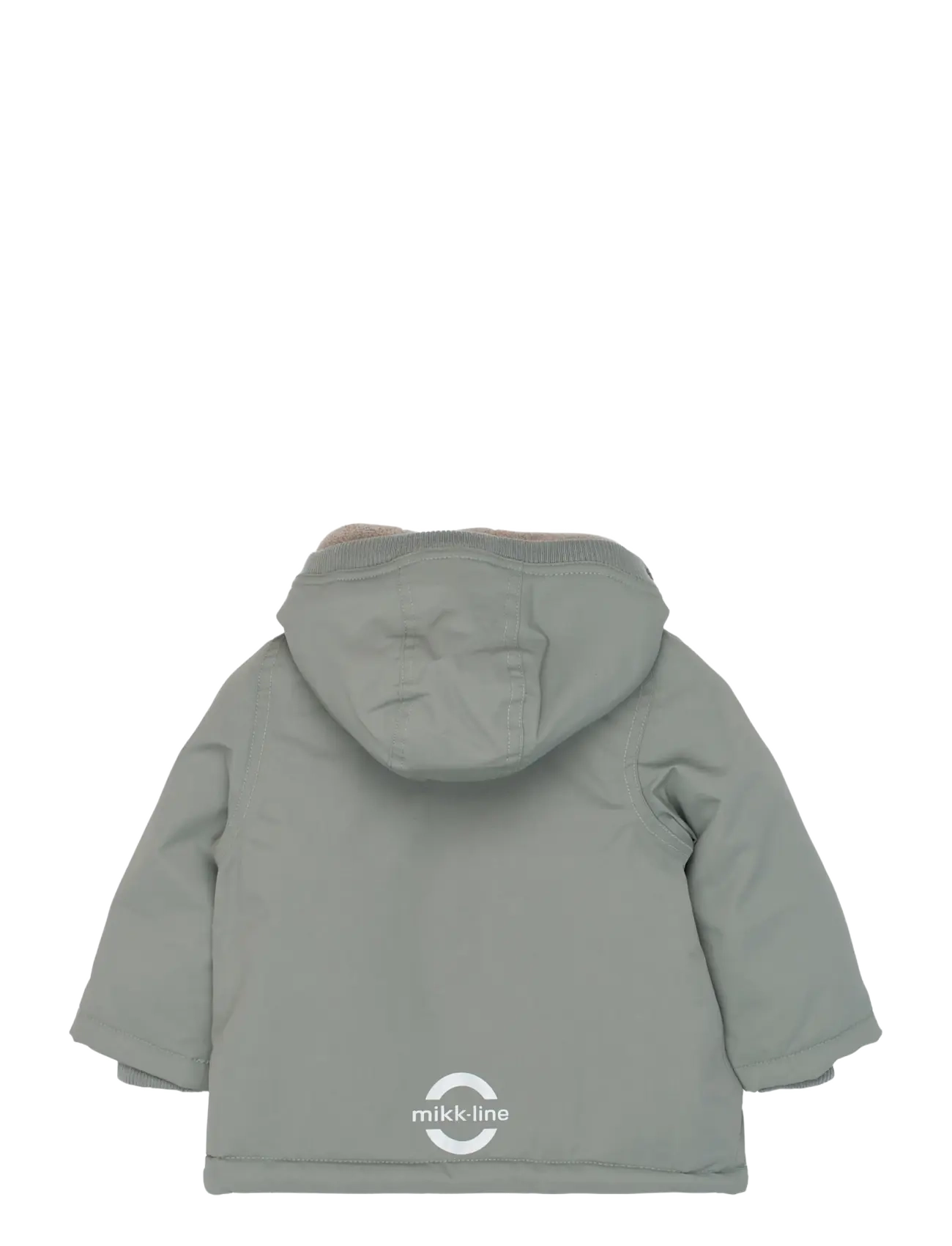 mikk-line - Nylon Baby Jacket - Solid - dunjakker - sedona sage - 1