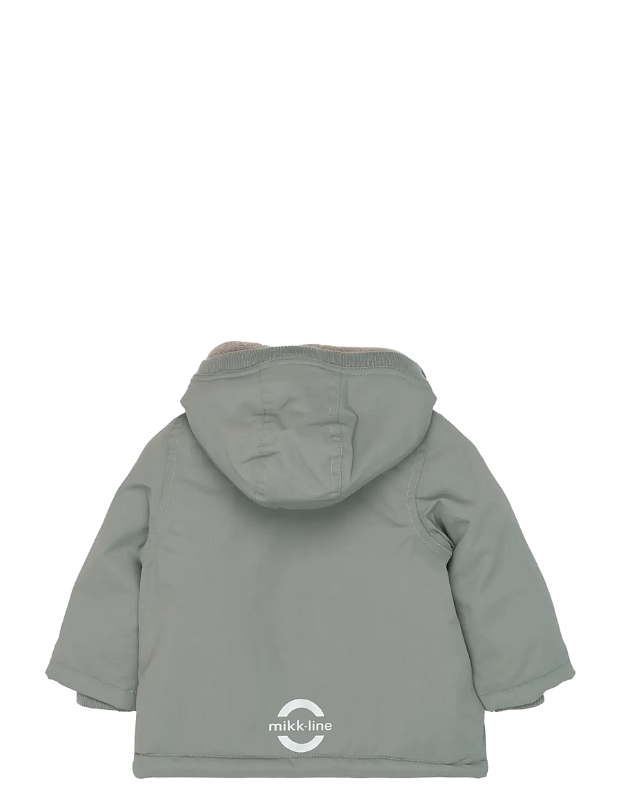 mikk-line - Nylon Baby Jacket - Solid - dunjakker - sedona sage - 1