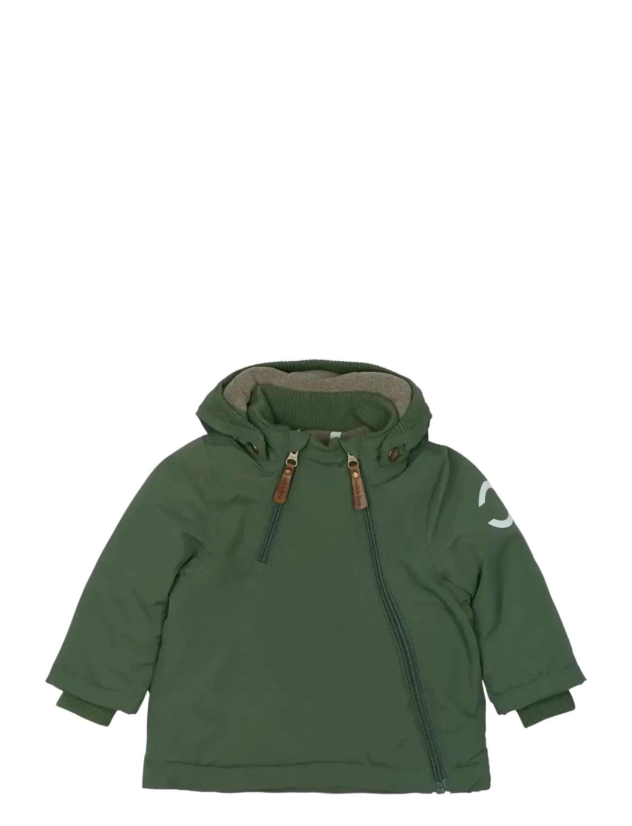 mikk-line Nylon Baby Jacket Solid, 74, Jackets & Coats, Grün - Anoraks, Kinder