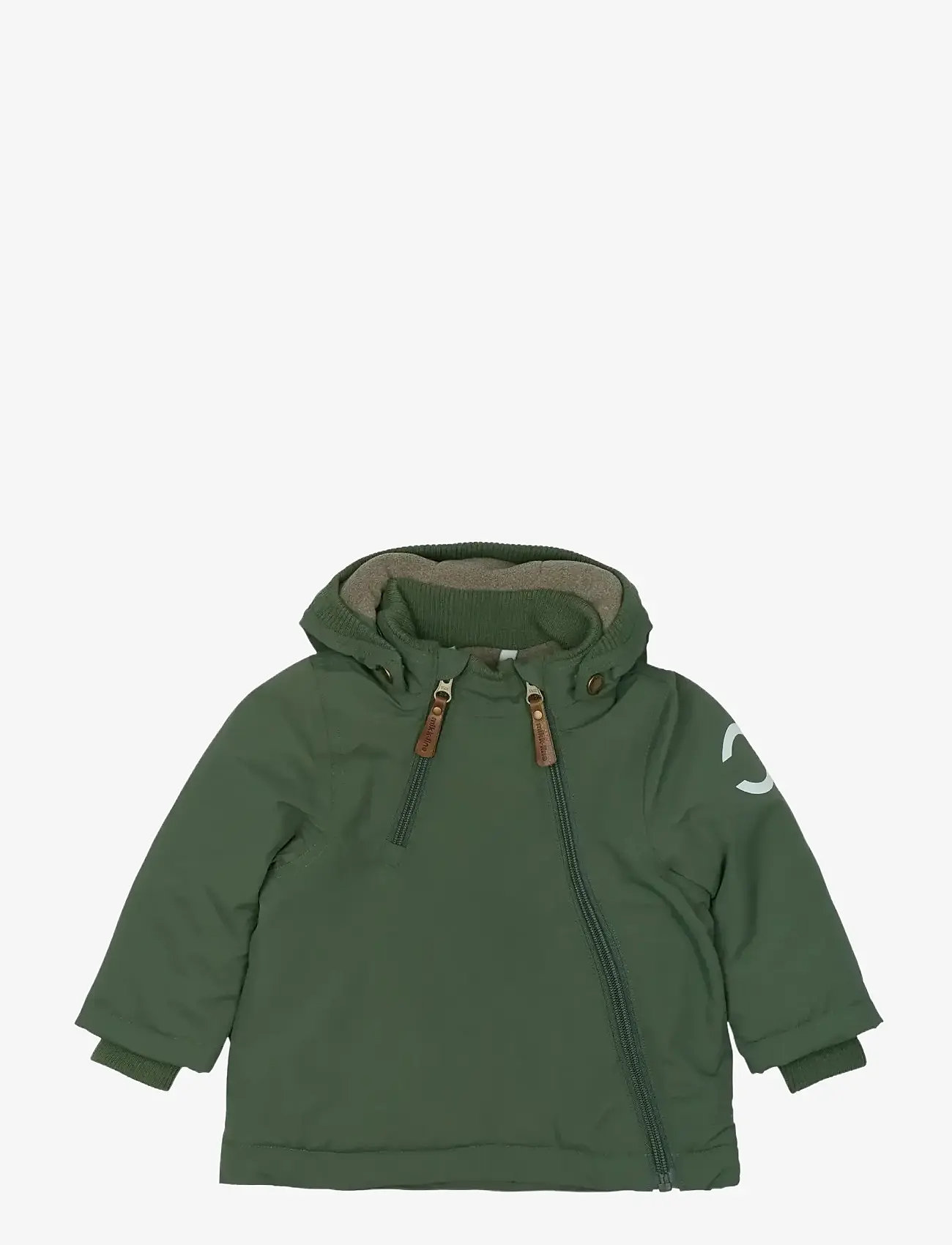 mikk-line - Nylon Baby Jacket - Solid - lapsed - thyme - 0