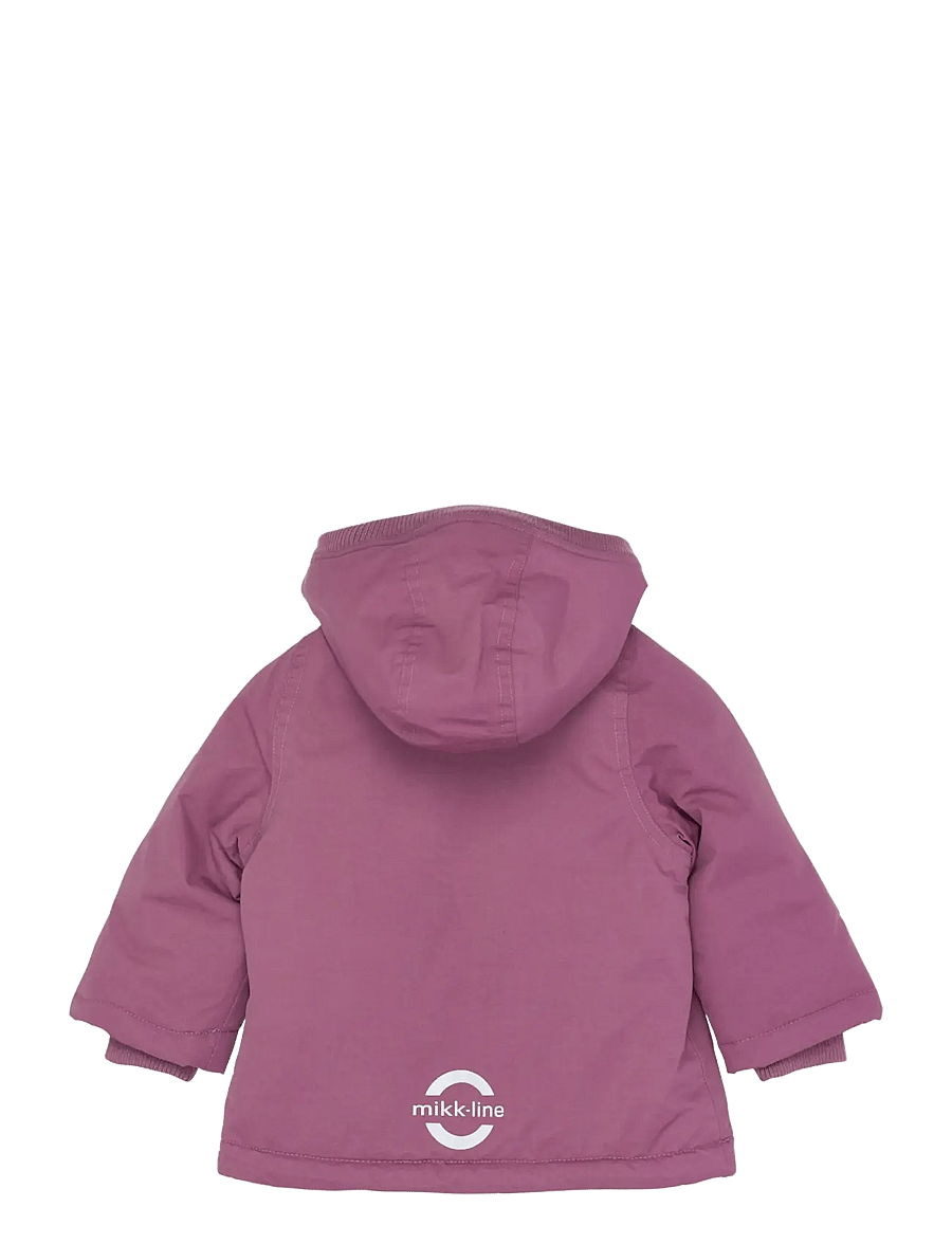 mikk-line - Nylon Baby Jacket - Solid - dunjakker - tulipwood - 1