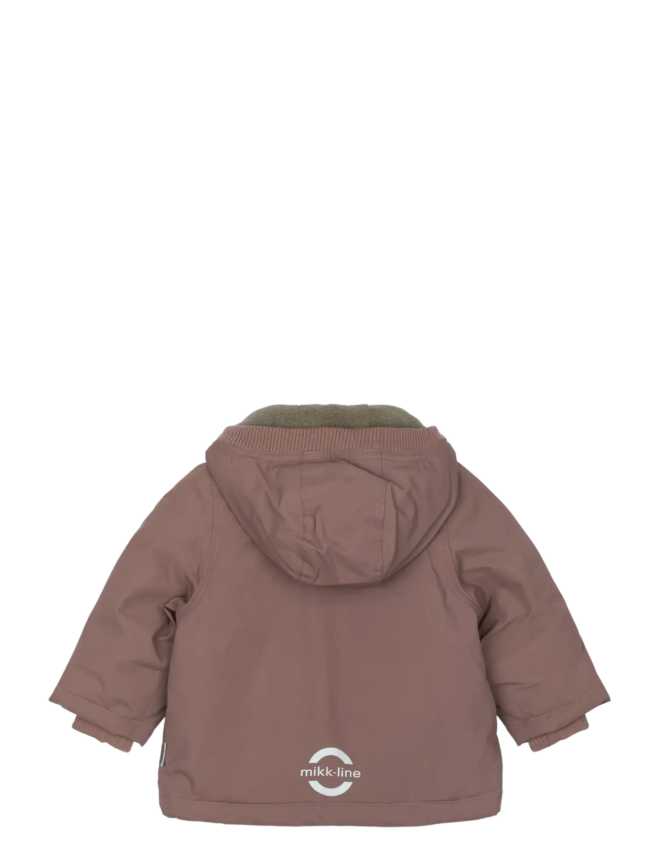 mikk-line - Nylon Baby Jacket - Solid - dunjakker - twilight mauve - 1