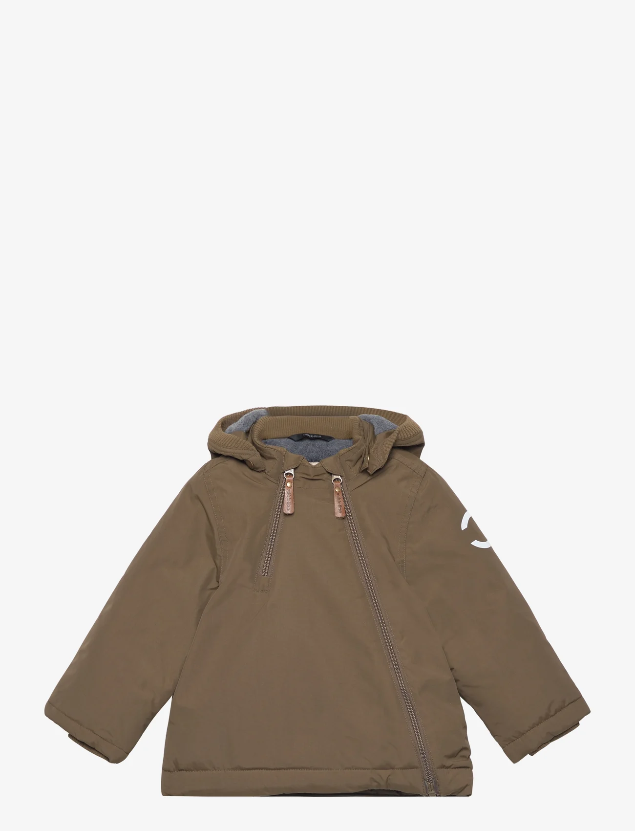 mikk-line - Nylon Baby Jacket - Solid - winter jackets - beech - 0