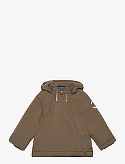 mikk-line - Nylon Baby Jacket - Solid - winterjassen - beech - 0